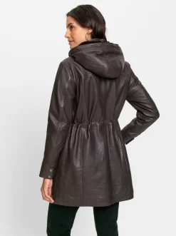 Lederjacke aus Lammnappa