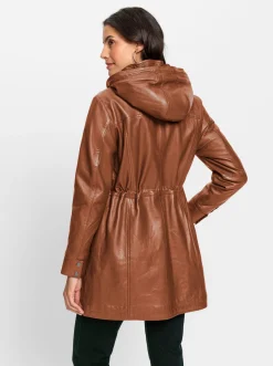 Lederjacke aus Lammnappa