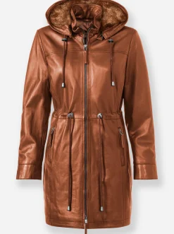 Lederjacke aus Lammnappa