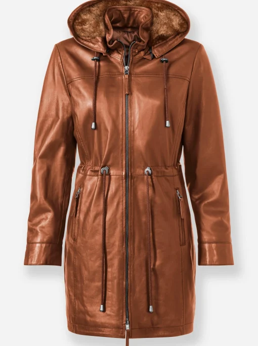 Lederjacke aus Lammnappa