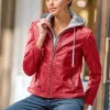 Lederjacke mit herausnehmbarem Sweat-Einsatz