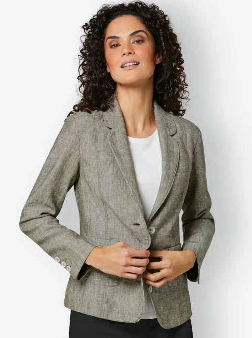 Leinenblazer