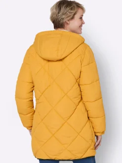 Longjacke mit elastischen Bündchen