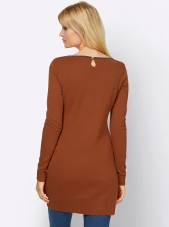 Longpullover mit Cut-Outs hinten