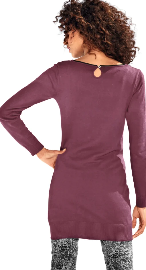 Longpullover mit Cut-Outs hinten