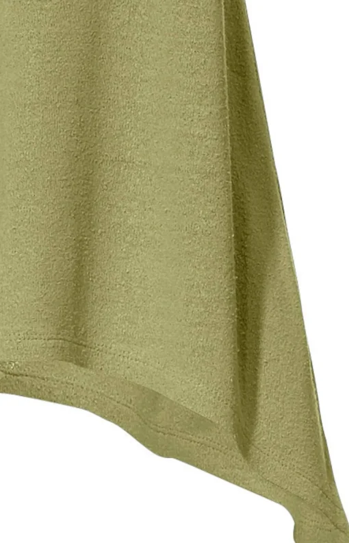 Longshirt aus Bourette-Seide