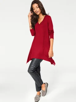 Longshirt im Zipfel-Look