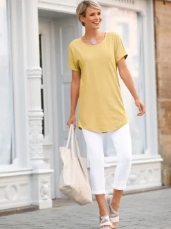 Longshirt in Pikee-Qualität
