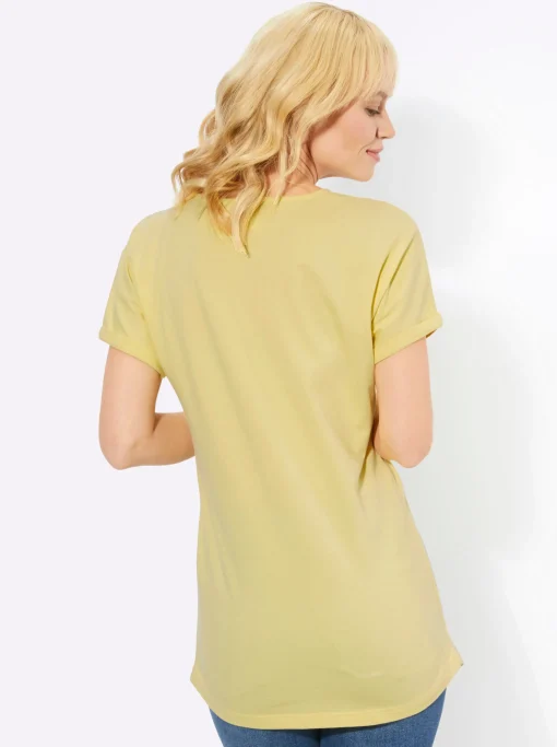 Longshirt in Pikee-Qualität