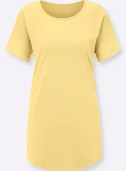 Longshirt in Pikee-Qualität
