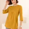 Longshirt mit 3/4-Ärmel
