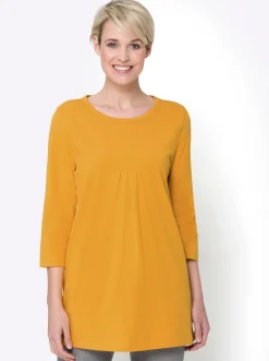 Longshirt mit 3/4-Ärmel
