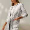Longstrickjacke