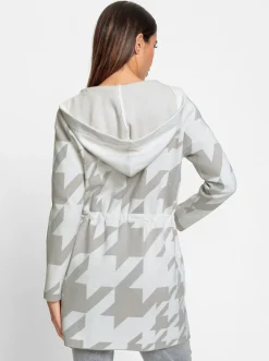 Longstrickjacke