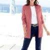 Longstrickjacke mit Schalkragen