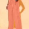 Marlene-Hose mit Schlitz am Saum