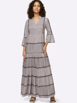 Maxikleid mit Volants