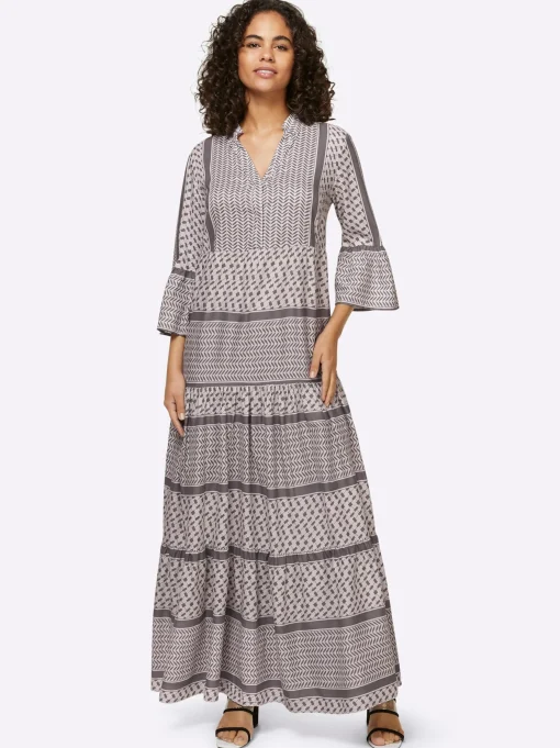 Maxikleid mit Volants