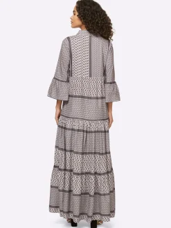 Maxikleid mit Volants