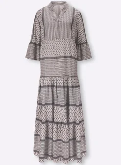 Maxikleid mit Volants