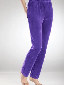 Nickihose mit Schlitz am Bein