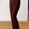 Nickihose mit Schlitz am Bein