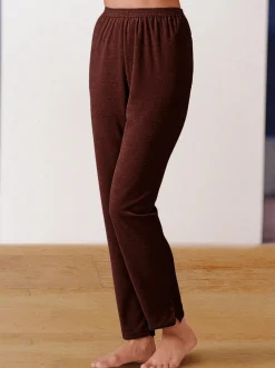 Nickihose mit Schlitz am Bein
