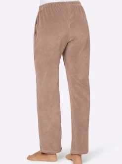 Nickihose mit Schlitz am Bein