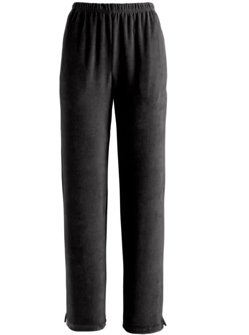 Nickihose mit Schlitz am Bein