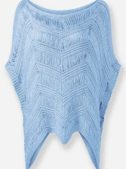 Oversize-Pullover mit Glanzgarn