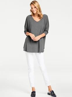 Oversize-Shirt mit Kaschier-Effekt