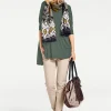 Oversize-Shirt mit Kaschier-Effekt