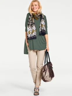 Oversize-Shirt mit Kaschier-Effekt