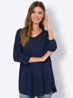 Oversize-Shirt mit Kaschier-Effekt