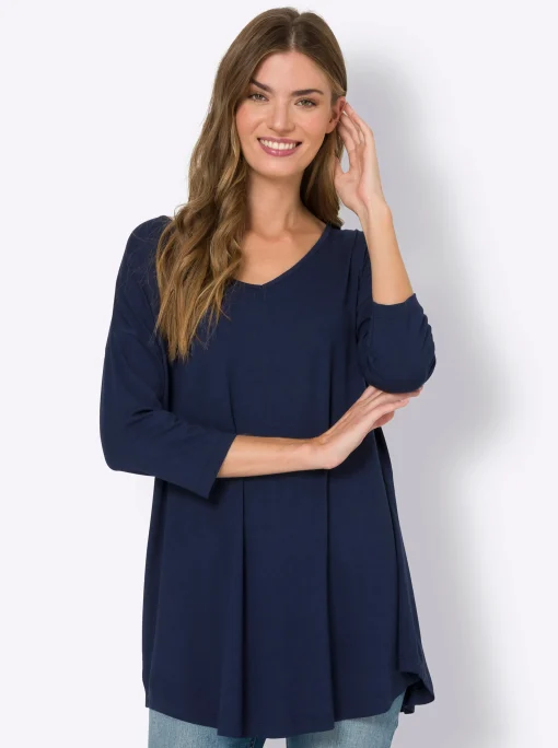 Oversize-Shirt mit Kaschier-Effekt