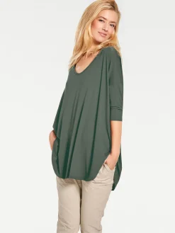Oversize-Shirt mit Kaschier-Effekt
