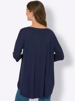 Oversize-Shirt mit Kaschier-Effekt
