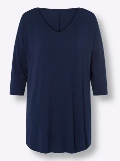 Oversize-Shirt mit Kaschier-Effekt