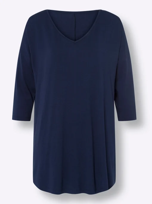 Oversize-Shirt mit Kaschier-Effekt