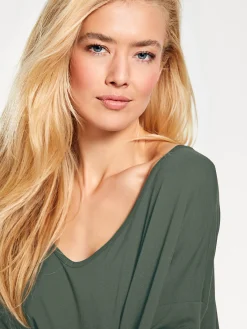 Oversize-Shirt mit Kaschier-Effekt