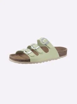 Pantolette in schlanker Weite F