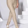 5-Pocket-Hose in Leder-Optik