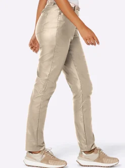 5-Pocket-Hose in Leder-Optik