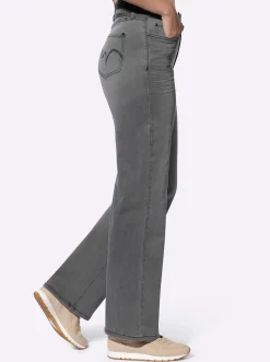 5-Pocket-Hose inklusive Denim-Gürtel