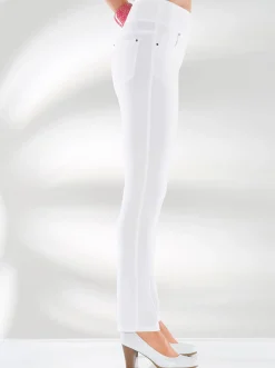 5-Pocket-Hose mit hohem Bund