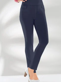 5-Pocket-Hose mit hohem Bund