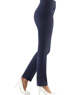 5-Pocket-Hose mit hohem Bund