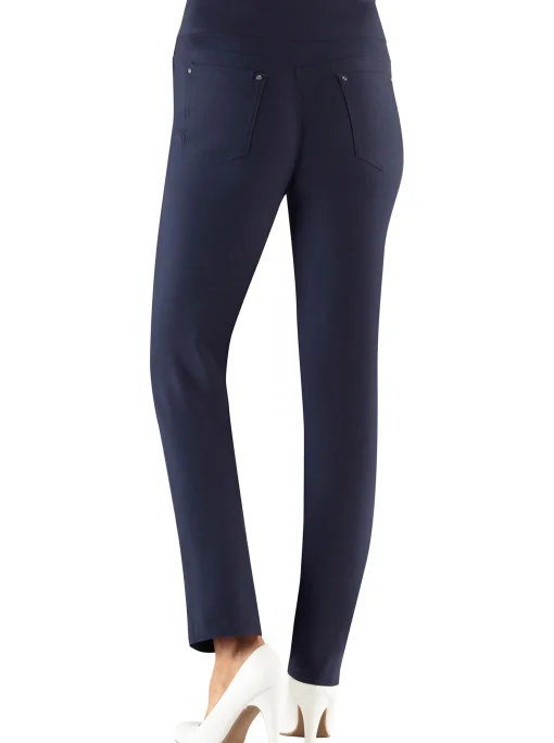 5-Pocket-Hose mit hohem Bund