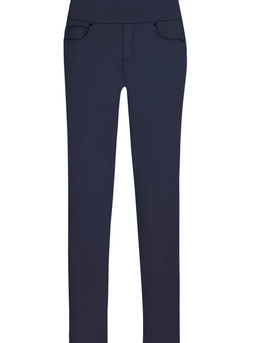 5-Pocket-Hose mit hohem Bund