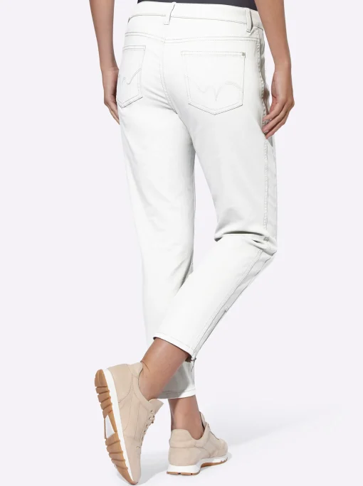 5-Pocket-Hose mit seitlichen Einsätzen